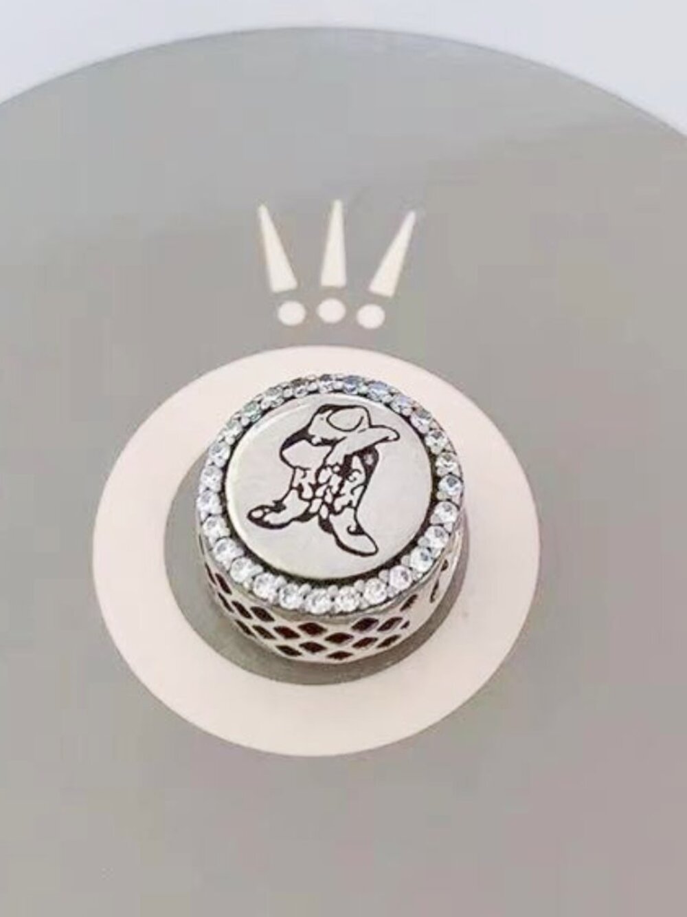 Pandora Texas cowboy Charm Bracelet Jewelry